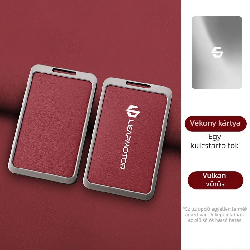 C10 2024 kulcs-kártya tartó NFC közelítés, fém burkolat és csat, Zero Run autóhoz – férfiaknak