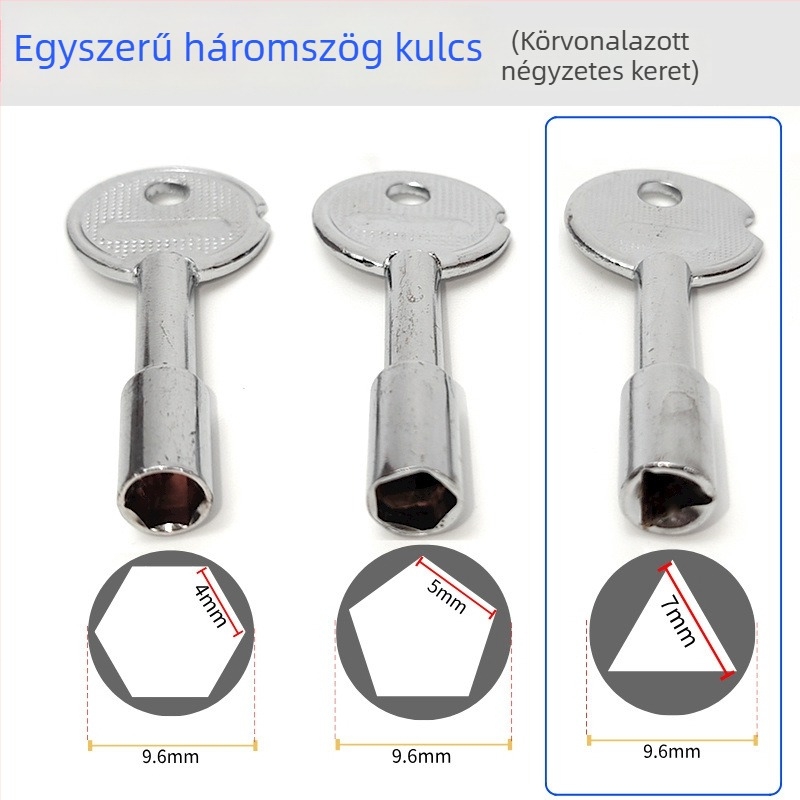 Vasúti jelződobozhoz való biztonsági zár, vasból készült kivitel, modell 32/35/50, márka New Energy, modern minimalist stílus