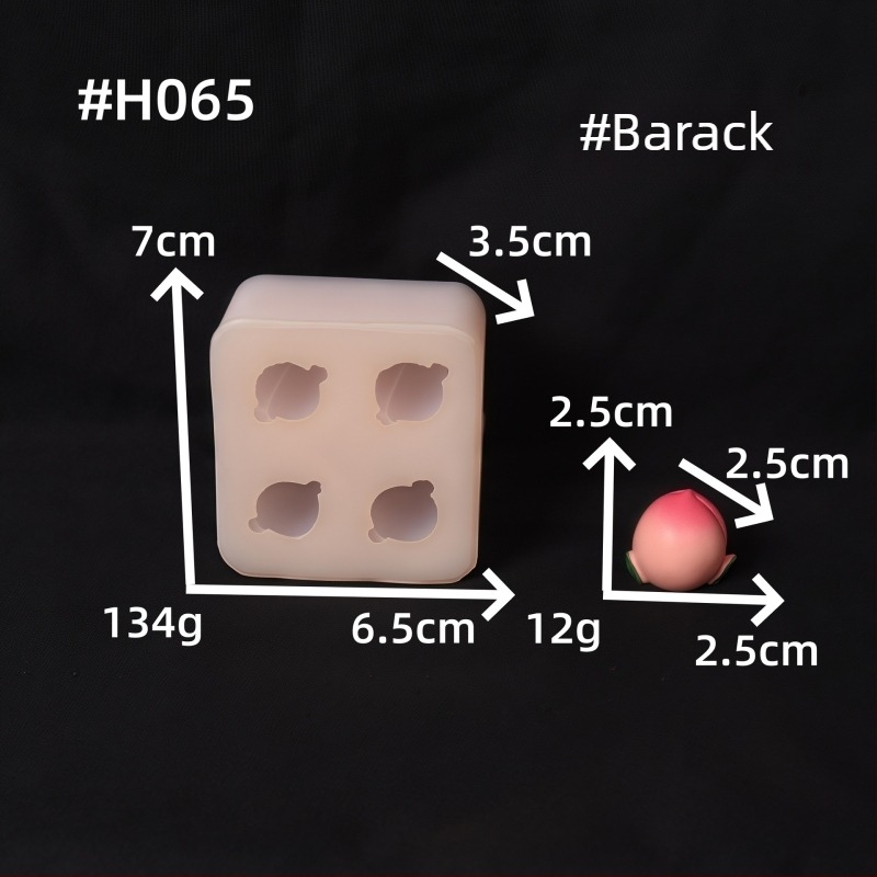 Mini gyümölcs szilikon forma mousse tortához, fondant és csokoládé készítésére – modern minimál stílusú sütőeszköz