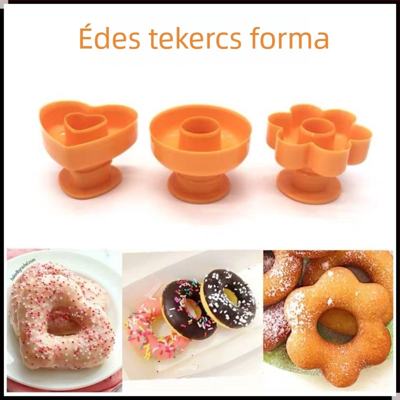 Kerek kenyérforma PP alapanyagból – sütéshez, modern minimalist stílus, OPP zacskós csomagolás
