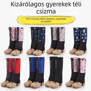 Gyerekeknek szánt lábszárvédők — Calf védelem, Oxford anyag (Márka Mount Rock; Fő anyag: Oxford cloth; Alkalmazható személyek: gyerekek; Alkalmazható helyzetek: túrázás és kempingezés; Védő részek: vádli)