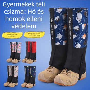 Gyerekeknek szánt lábszárvédők — Calf védelem, Oxford anyag (Márka Mount Rock; Fő anyag: Oxford cloth; Alkalmazható személyek: gyerekek; Alkalmazható helyzetek: túrázás és kempingezés; Védő részek: vádli)