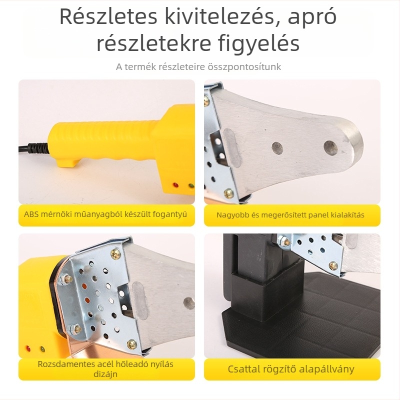 Gongrui 220V digitális termosztatikus forróforrasztó készülék PPR csövekhez