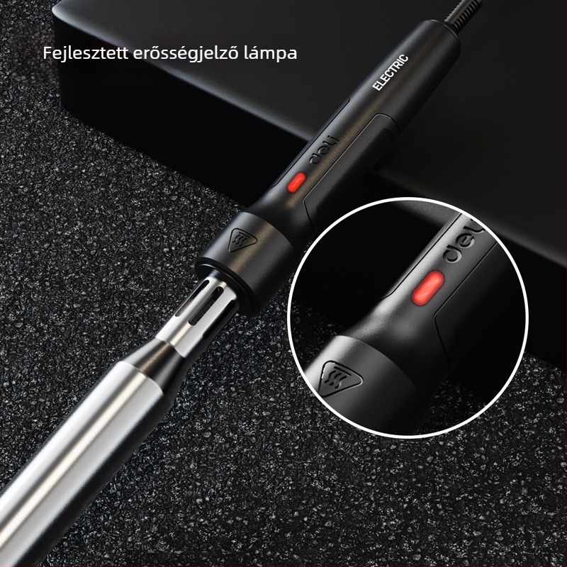 Külső ívelt fejű forrasztóvas, nagy teljesítményű, 80/150/200/300W, rézötvözet anyag, 220V, forrasztás, desoldering és pyrográfia