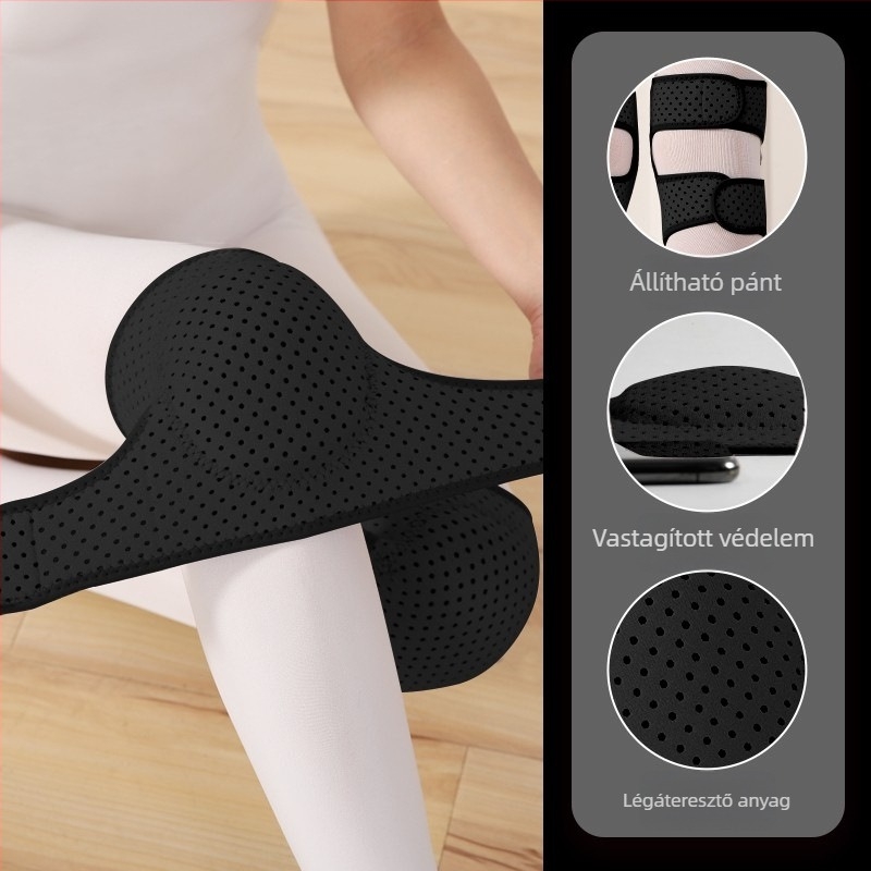 Nylon térdvédők tánchoz és fitneszhez – térd védelem