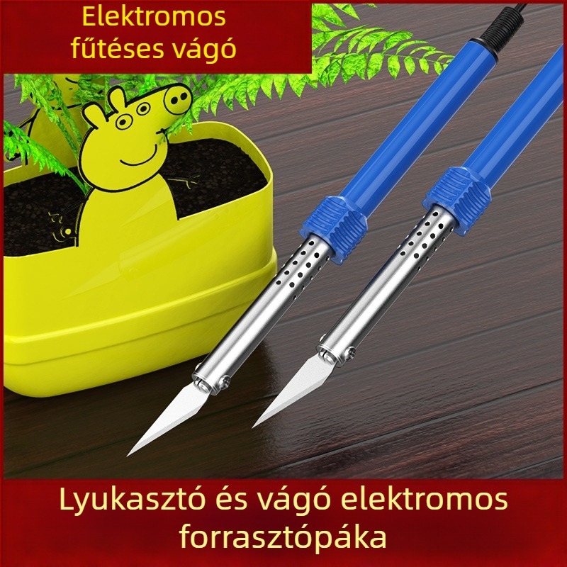 Elektromos forró kés akril táblák, KT tábla és műanyag vágásához — Jingling