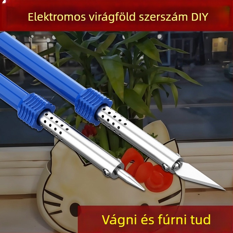 Elektromos forró kés akril táblák, KT tábla és műanyag vágásához — Jingling