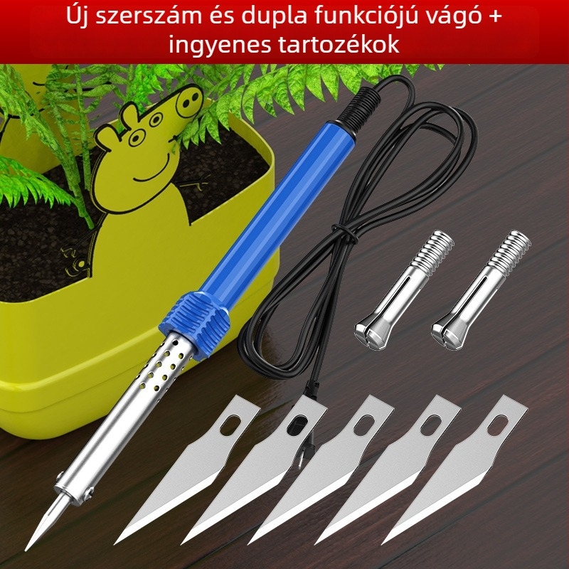 Elektromos forró kés akril táblák, KT tábla és műanyag vágásához — Jingling
