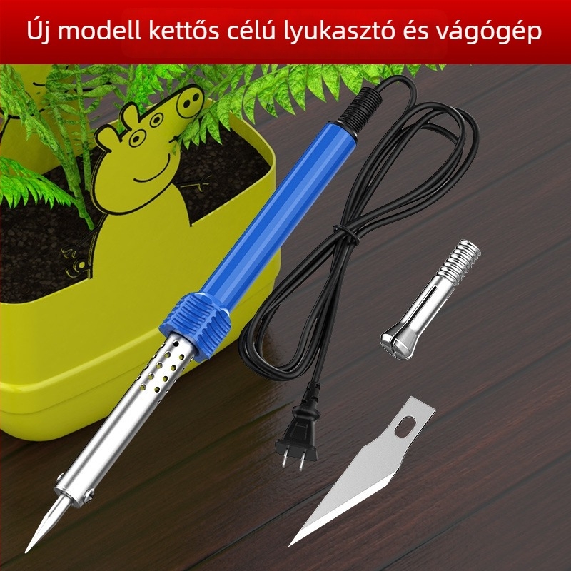 Elektromos forró kés akril táblák, KT tábla és műanyag vágásához — Jingling