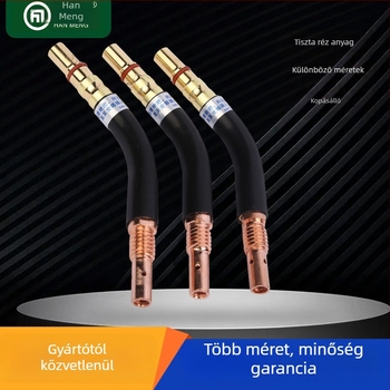 Kanyargós fejű hegesztőpisztoly kiegészítő, 500A, 350A rézcső, Welding Union