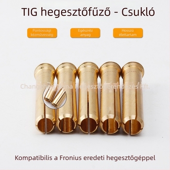 ForniS kollet argonívhegesztő pisztolyhoz – wolfrám elektróda fogó, teljes réz