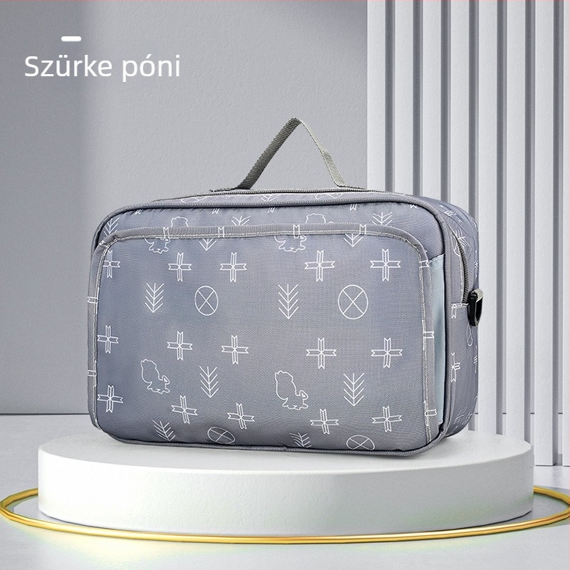 Anyák részére pelenkázó táska, nylon poliészter bélés, anime karikatúra mintázat, vízálló, ultra könnyű