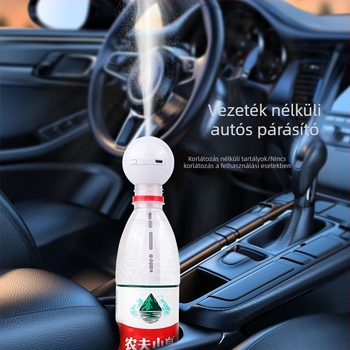 Töltésre feltölthető párásító, hordozható kettős használat autóhoz és beltérre, hideg permet, 3. fokozat
