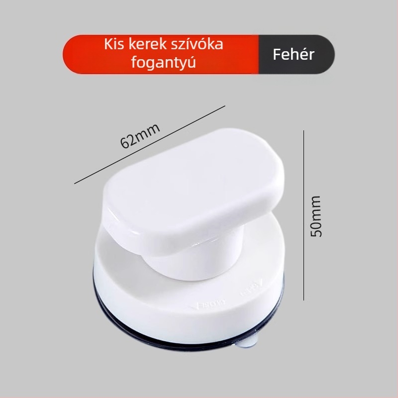 Fiók- és ajtófogantyú — ABS műanyag, ragasztásos telepítés fúrás nélkül, modern minimalista stílus, fiókokhoz, ajtókhoz és egyéb bútorokhoz