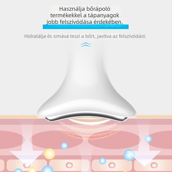 Arc jégkompressziós készülék — ödéma enyhítés, ránctalanítás, bőrfeszesítés; IPX6 vízálló, tömege 0,1 kg