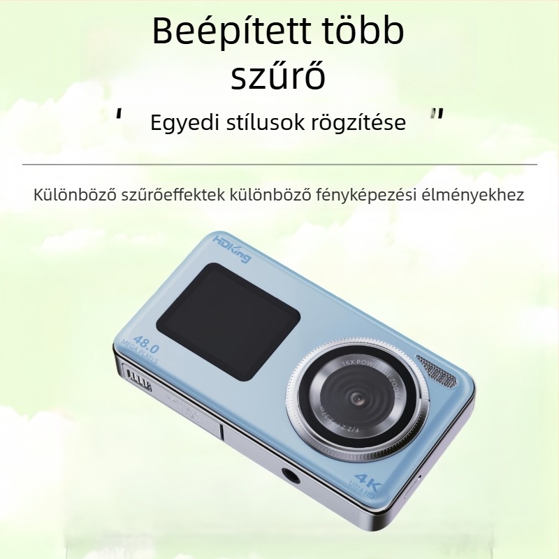 Digitális kamera, modell Dv81v-b, 24MP+, 16x optikai zoom, periszkópos objektív, elektronikus képstabilizáció