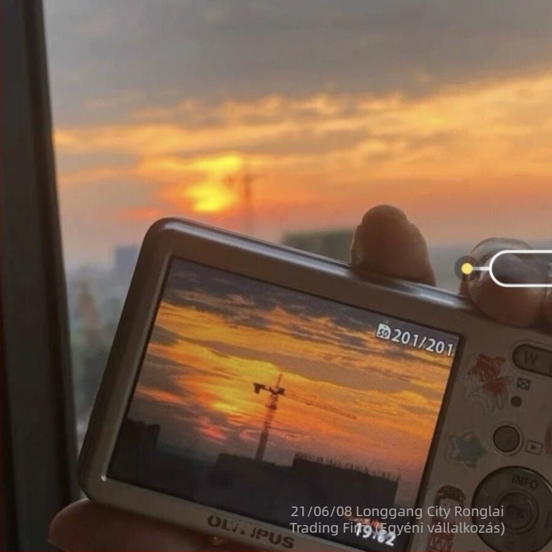 Rong Lai P20 CCD digitális kamera: 48 MP érzékelő, 8x optikai zoom, beépített kamera, képstabilizáció