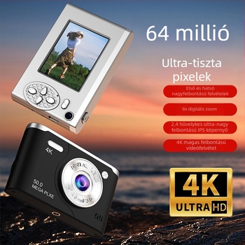 AM200 CCD kamera kültéri fotózáshoz, felbontás 1280x1024, 2,4 hüvelykes HD LCD, CCD szenzor, TF-kártya tárolás, USB 2.0, teljesen manuális működés