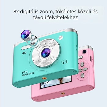 AM200 CCD kamera kültéri fotózáshoz, felbontás 1280x1024, 2,4 hüvelykes HD LCD, CCD szenzor, TF-kártya tárolás, USB 2.0, teljesen manuális működés