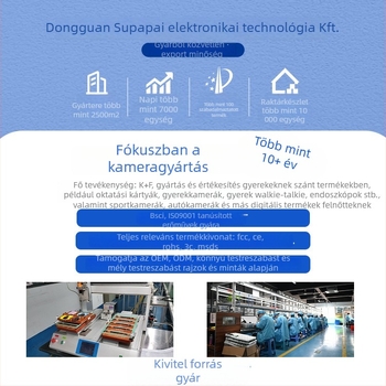 Digitális kamera AC06C – CMOS 1/2.3, 8.0MP, 16x optikai zoom, 48M felbontás (8000x6000)