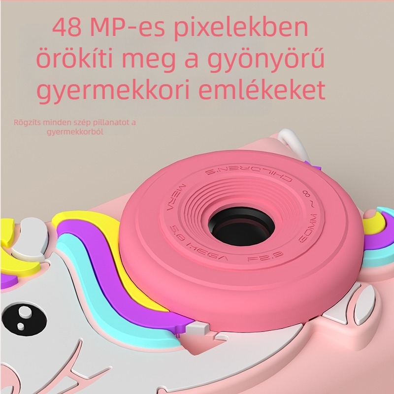Gyerekeknek szóló digitális kamera széles látószögű objektívvel és ütésálló dizájnnal - 3x optikai zoom, 2,0 hüvelykes LCD, 2600 hatásos pixel, maximális felbontás 1600x1200