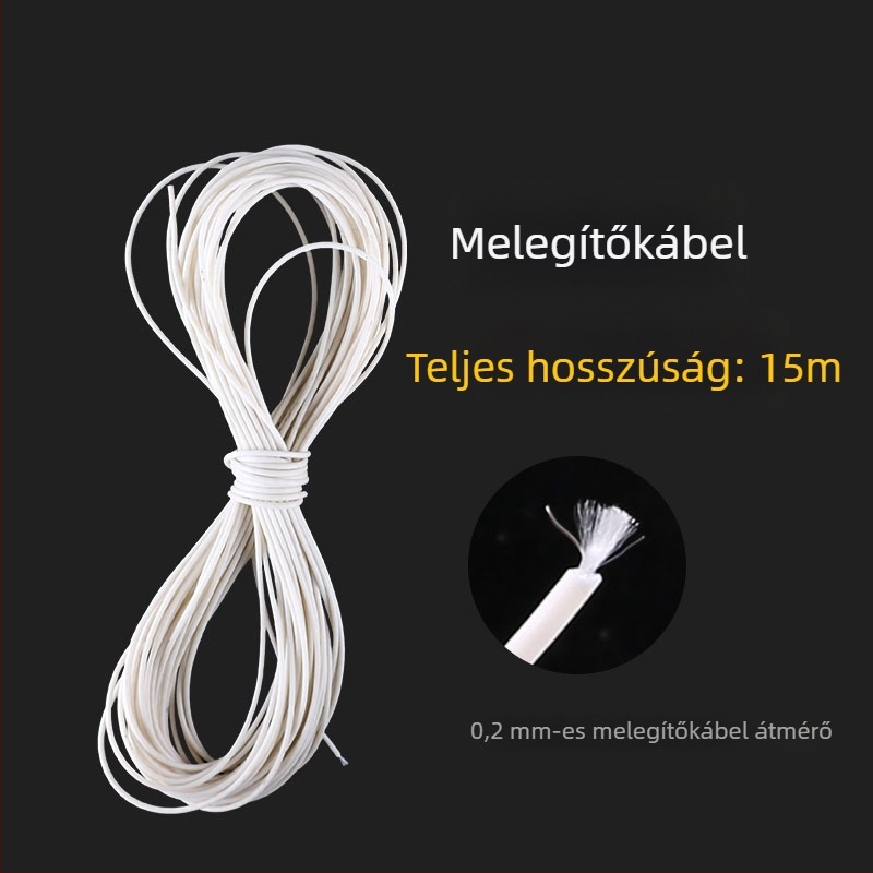 Malacoknak szánt elektromos fűtőlemez kapcsolóval és lépés nélküli termosztáttal – hőmérséklet-szabályozás 60°C-ig