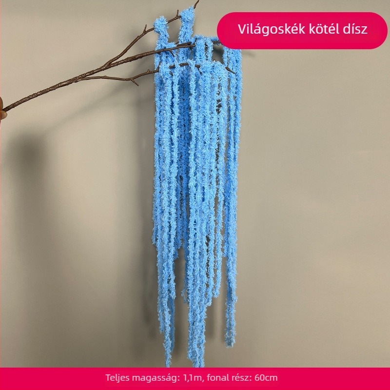Selyem virágból készült függő dekoráció esküvői hátfalhoz – kültéri fotóprop, otthoni díszítés