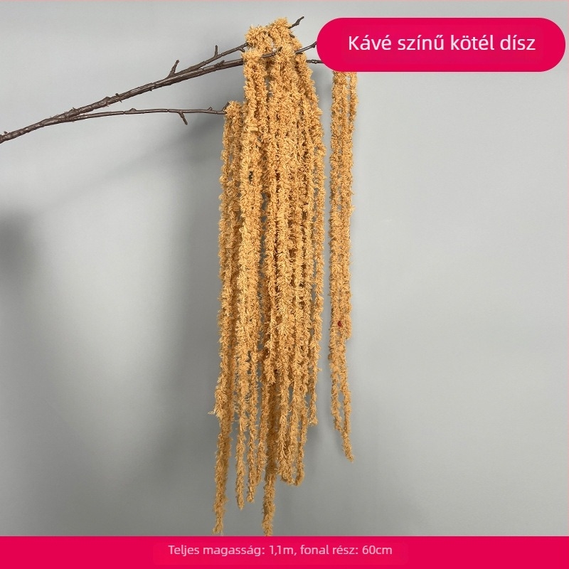 Selyem virágból készült függő dekoráció esküvői hátfalhoz – kültéri fotóprop, otthoni díszítés
