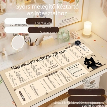 Kairu Shark asztali melegítő párna alumínium fűtőréteggel, 220V, 80W, intelligens hőmérséklet-szabályozás