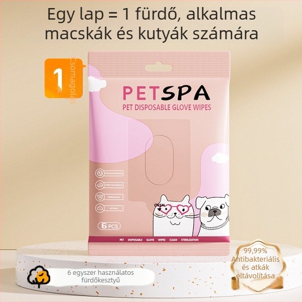 Kutya fürdető kefe – PP anyag, ápoló eszköz kutyáknak, 1 db