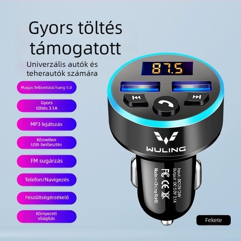 Autós MP3 lejátszó Bluetooth és töltés funkcióval Wuling/Hongguang S730 teherautókhoz
