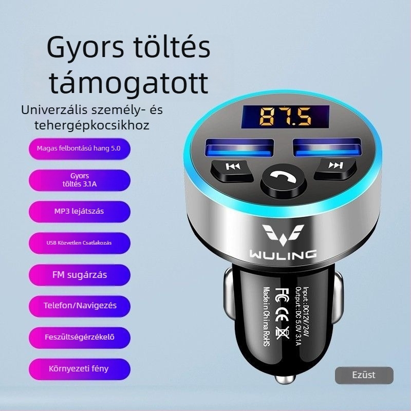Autós MP3 lejátszó Bluetooth és töltés funkcióval Wuling/Hongguang S730 teherautókhoz