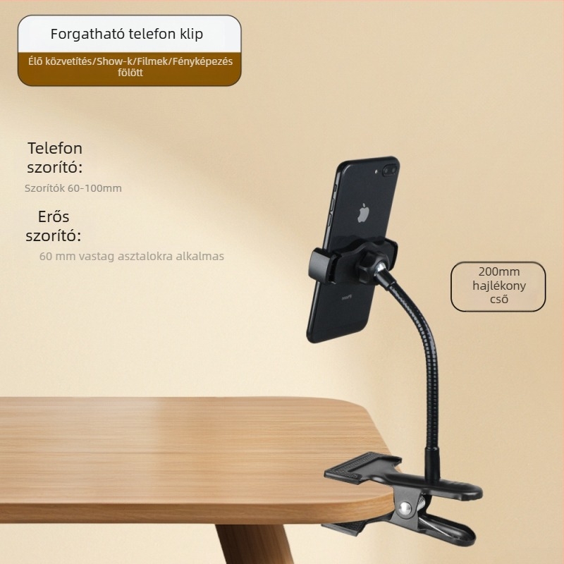Ágy melletti telefon-tartó, univerzális kialakítás, magánmárka, testreszabás nem támogatott
