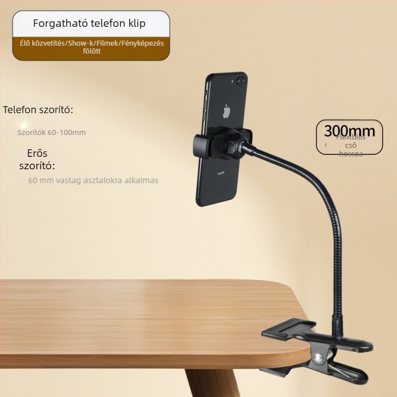 Ágy melletti telefon-tartó, univerzális kialakítás, magánmárka, testreszabás nem támogatott