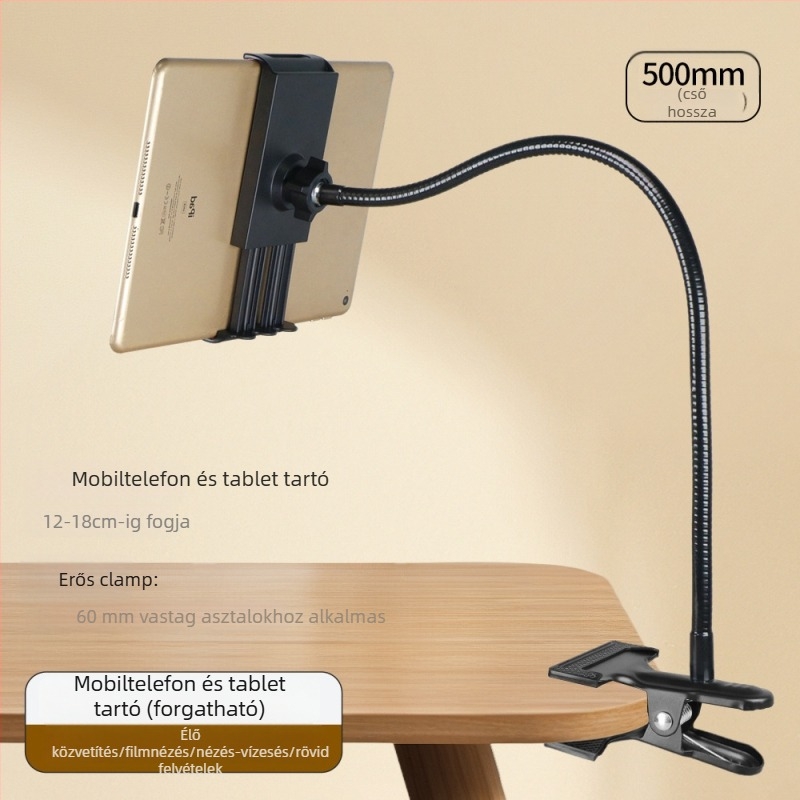 Ágy melletti telefon-tartó, univerzális kialakítás, magánmárka, testreszabás nem támogatott
