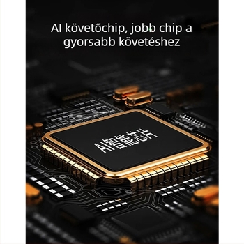 AI-alapú stabilizátor okostelefonhoz arcfelismeréssel, 360° selfie, 270° forgás, univerzális kompatibilitás