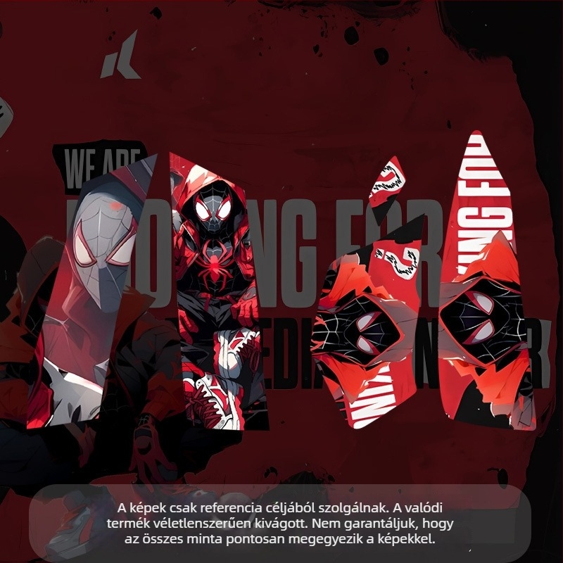 Warm Rice szilikon csúszásmentes matrica Logitech G502 egérhez — anyag: szilikon, gyártási folyamat: fémnyomtatás, feldolgozási mód: egyedi leképezés