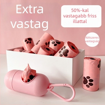 Erchuan biológiailag lebomló, vastagított ürülékzsákok kutyáknak és macskáknak