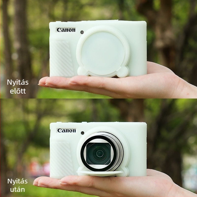 Canon SX740/730-hoz szilikon hüvely, zuhanás elleni védelem (OEM gyártás)