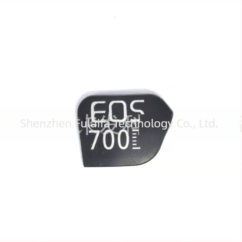 Canon váztest névfelirat kamerákhoz – modellek: 60D, 550D, 600D, 650D, 700D, 750D – OEM.