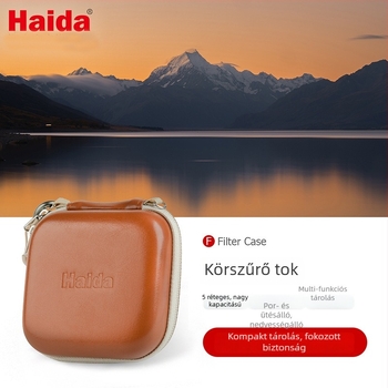 Haida Kör Szűrőtáska — Új szűrőcsomag, univerzális bajonett csatlakozás, rendező kamera szűrőkhöz, testreszabott minták