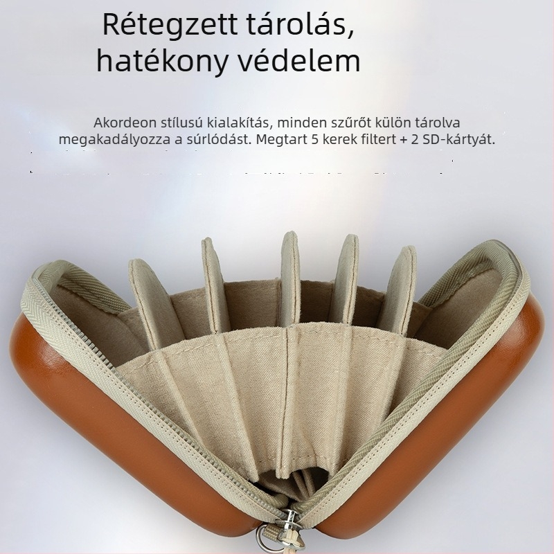 Haida Kör Szűrőtáska — Új szűrőcsomag, univerzális bajonett csatlakozás, rendező kamera szűrőkhöz, testreszabott minták