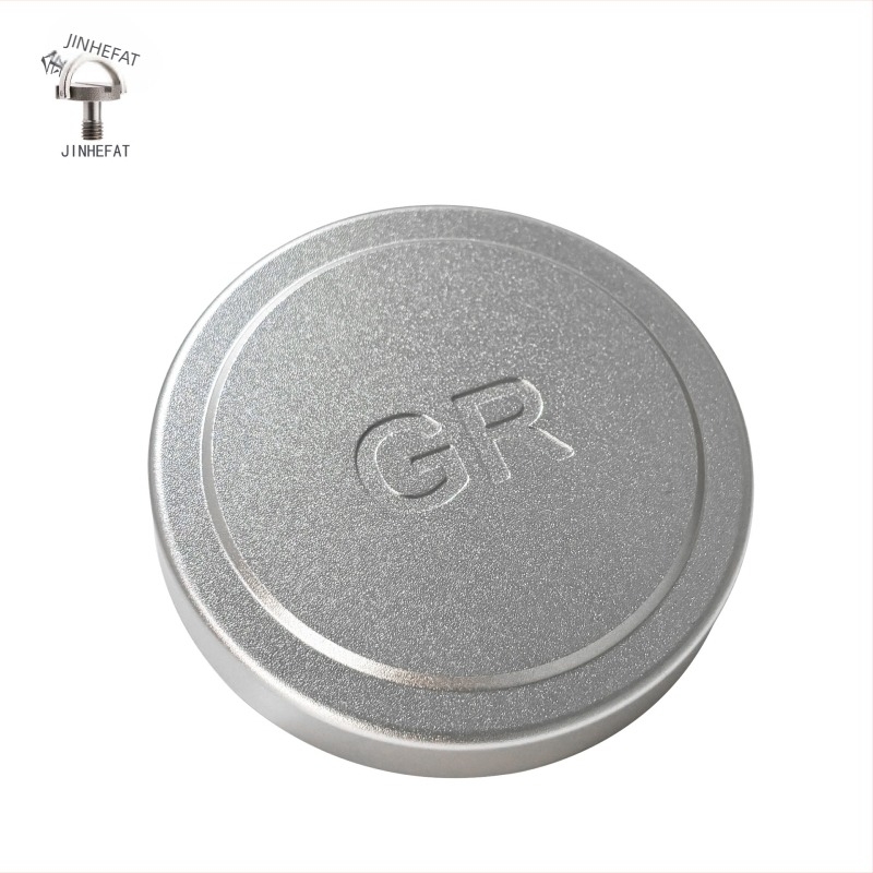 Ricoh GR objektív sapka, alumínium ötvözet, nyomó típusú porvédő, 58 mm bajonet, GR2/GR3/GR3X/GR4