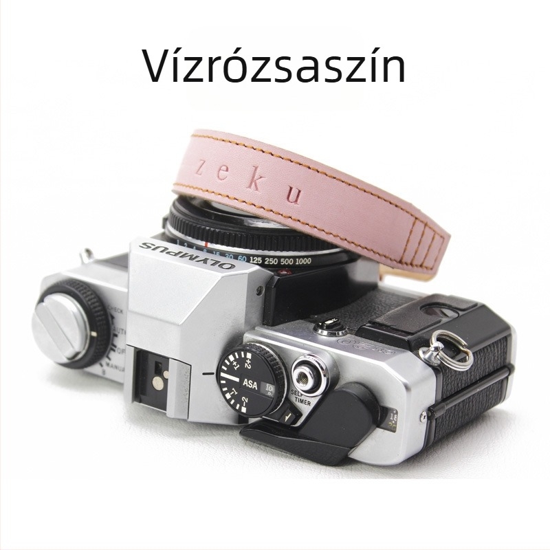 Kézzel készített bőrszíj a kamerához UR – OEM, kompatibilis digitális kamerákkal (Micro Single, SLR)