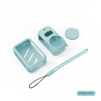 DJI Osmo Nano kamera szilikon védőtokja; Anyag: Szilikon; Kompatibilis: DJI Osmo Nano kamera; Logó nyomtatás: Igen; Feldolgozási módszer: hőtranszfer nyomtatás; Testreszabás: Igen.