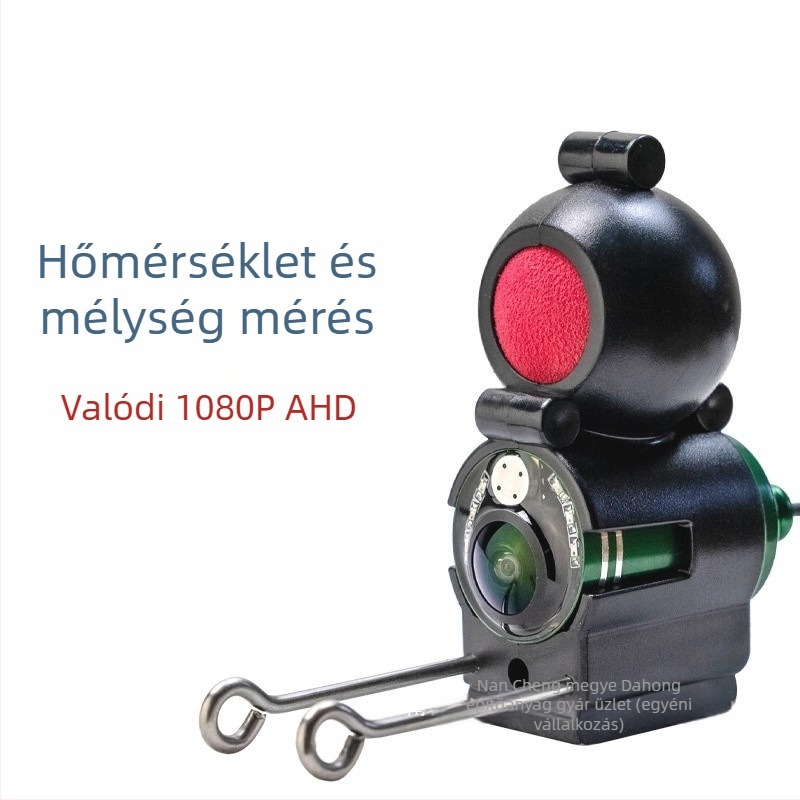 HD víz alatti halászati kamera – újratölthető energiaellátás, 0.6–73 m mélység