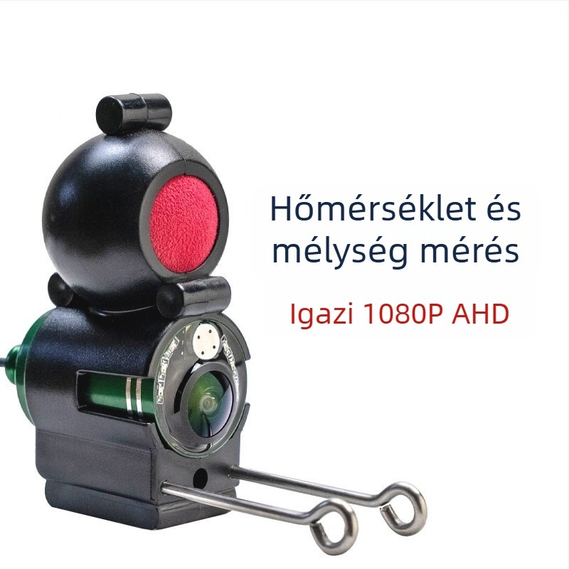 HD víz alatti halászati kamera – újratölthető energiaellátás, 0.6–73 m mélység