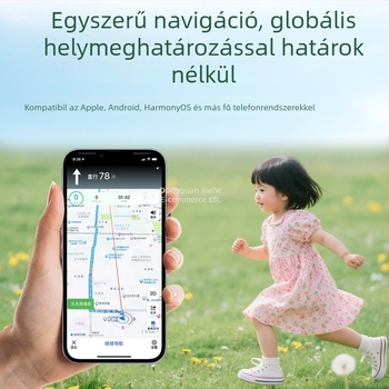 Gyereklokátor készülék, száraz elemű akkumulátor, modell: Child locator