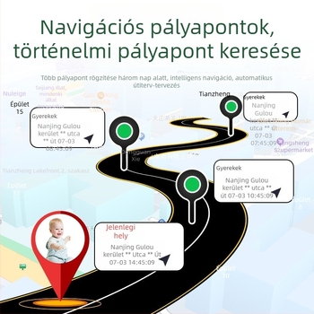Gyereklokátor készülék, száraz elemű akkumulátor, modell: Child locator