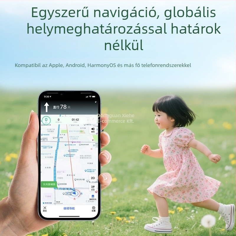Gyereklokátor készülék, száraz elemű akkumulátor, modell: Child locator
